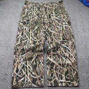Men's Mossy Oak Cotton Mill Hunting Pants Sawgrass Blade Camo Size XL Great